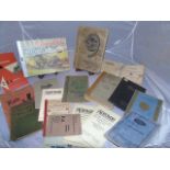 A COLLECTION OF VINTAGE MOTOR CAR HANDBOOKS & INSTRUCTION MANUALS & OTHERS EST[£25-£45]