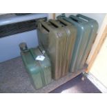 THREE JERRY CANS 1 HALF SIZE 1 1942 WEHRMACHT CAN & 1 OTHER.1972 EST [£15- £30]