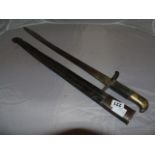 ROYAL ARMY MEDICAL CORPS 245 BAYONET WITH PIPE BACK BLADE EST [£30-£60]