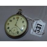 MILITARY POCKET WATCH GSTP 102046 EST [£20-£40]