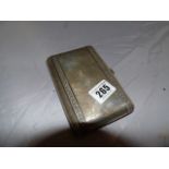 CIGAR CASE DUTCH SILVER LION & KEY MARK EST[£25-£50]