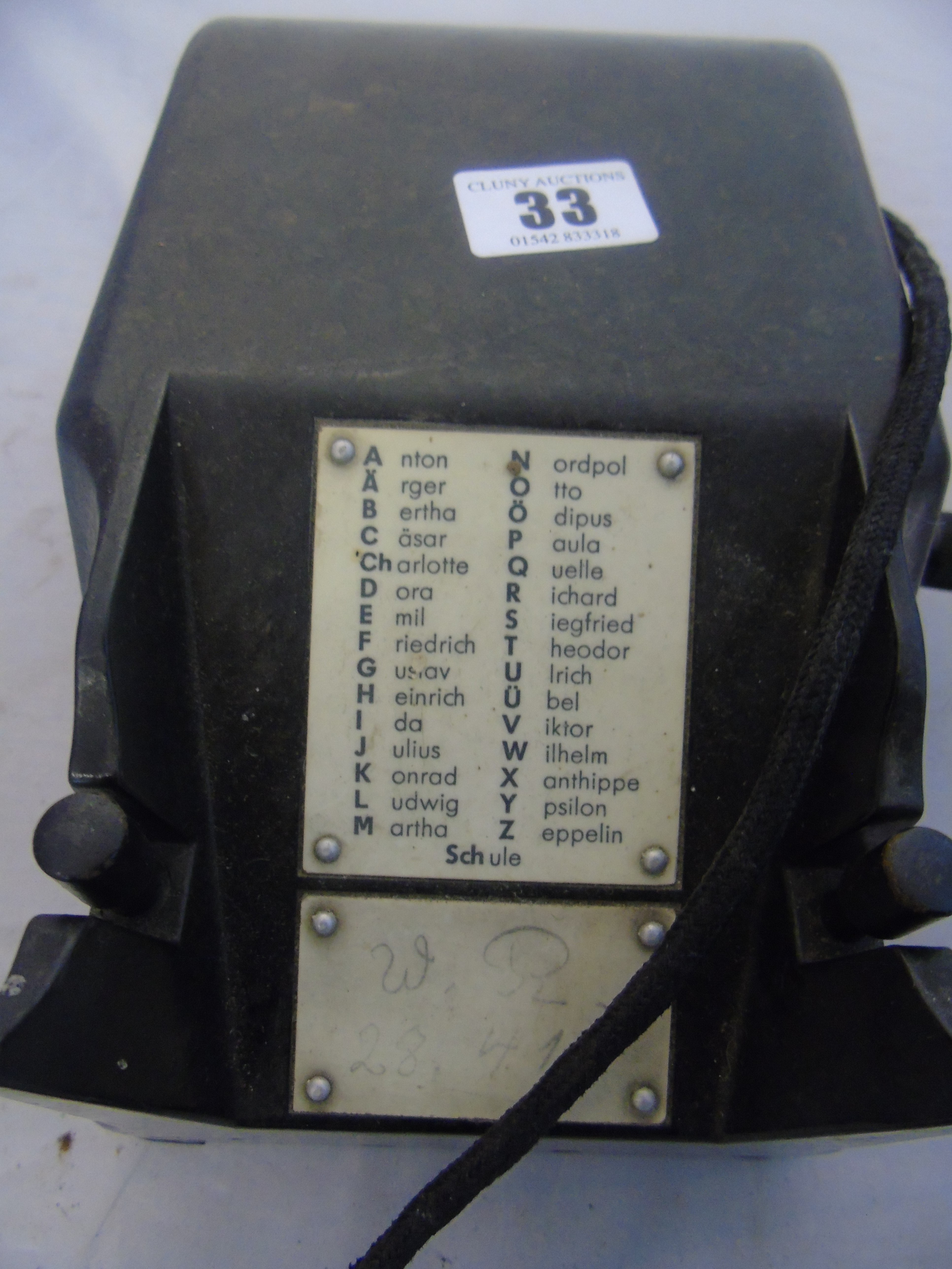 EARLY INTERNAL BAKELITE TELEPHONE EST [£20-£40] - Image 4 of 9