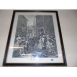 AN ENGRAVING AFTER WILLIAM HOGARTH " NOON " EST[£120-£200]