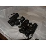 MILITARY BINOCULARS WITH DETACHABLE LENSES & OTHER MODERN BINOCULARS EST[£40-£80]