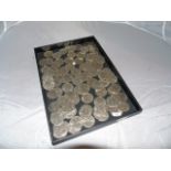 TRAY LOT OF 90 1977 CROWNS EST[£30-£60]