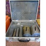 CASED SET OF DIAMOND TIPPED STONE CUTTERS EST [£20- £40]