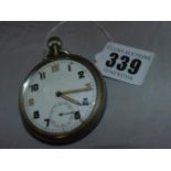 MILITARY POCKET WATCH GSTP 4221 WORKING EST[£20-£40]