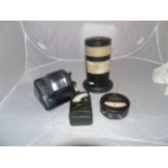 MIXED LOT OF DEVICES & LENSES EST[£10-£20]