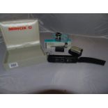 MINOX C SUBMINIATURE SPY CAMERA WITH FLASH ATTACHMENT,& TRIPOD ADAPTOR IN BOX EST[£80-£120]