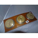DUTCH THREE DIAL MOUNTED THERMOMETER BAROMETER ETC EST [£10- £20]