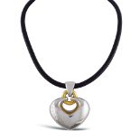 Bulgari, heart pendant weight 35 gr.