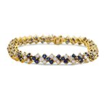 18kt gold bracelet weight 25 gr.