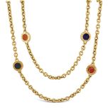 Bulgari, long 18kt gold necklace weight 59 gr.