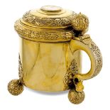 Vermeil tankard Moscow, 1896 weight 1130 gr.