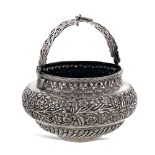 Silver bowl for Hammam Oriental art, 19th-20th century weight 465 gr.