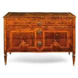 Louis XVI walnut boreau