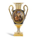 Porcelain empire style vase