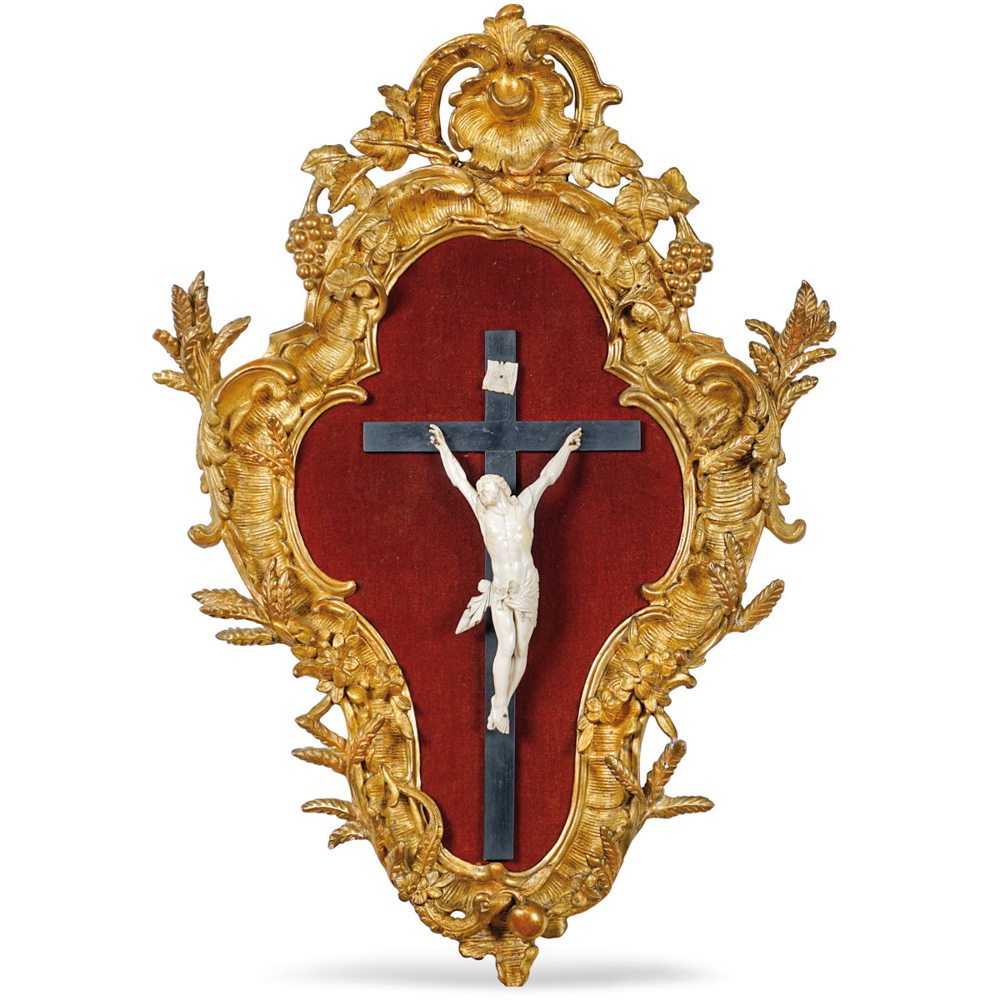 Ivory crucifix