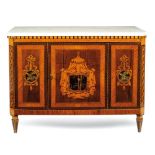 Different woods sideboard