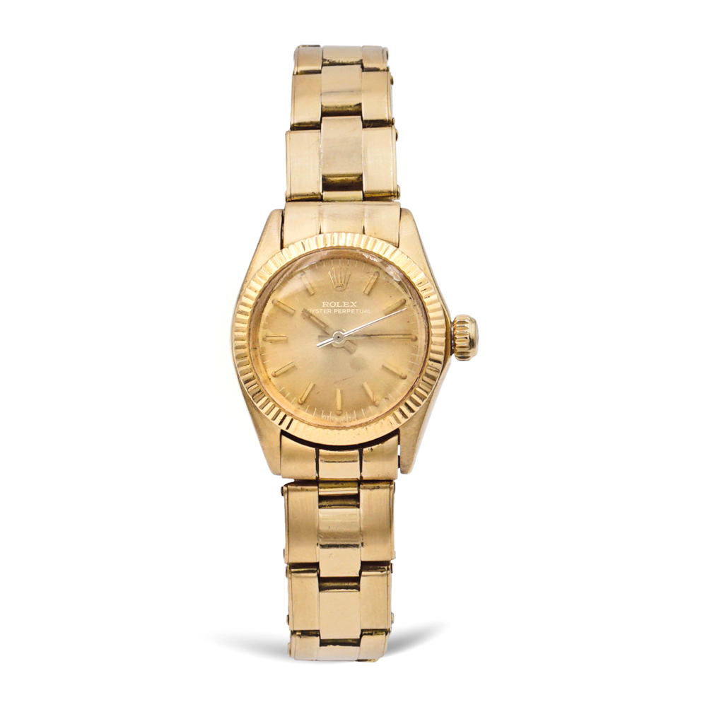 Rolex Oyster Perpetual, ladies watch 1977 weight 59 gr.