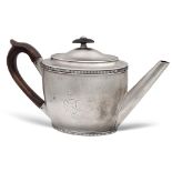 Silver teapot London, George III, 1799 weight 552 gr.
