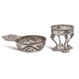 Two silver objects Germany, 20th century tot. weight 195 gr.