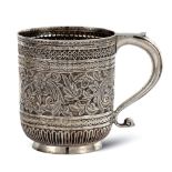 Silver mug London, regina Vittoria, 1891 weight 164 gr.