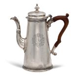 Silver coffee pot London, George I, 1720 weight 726 gr.