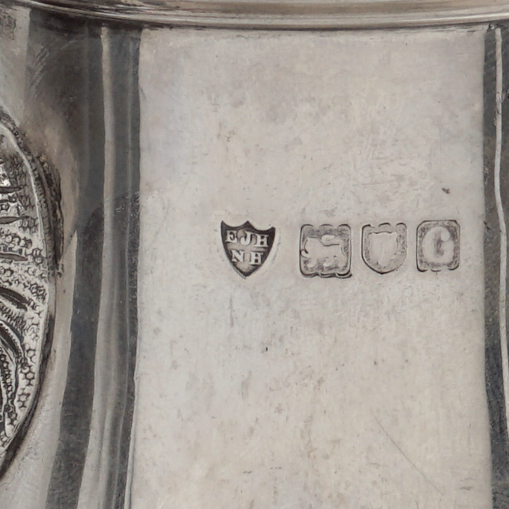 Silver coffee pot London, 1898 weight 390 gr. - Image 2 of 2