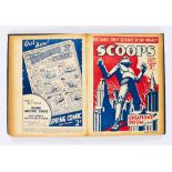 Scoops (1934) 1-20. Complete series in bound volume. The UK's first science fiction weekly with