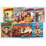 Laredo Crockett Ranger Western (1950s Donald Peters) 1-22. UK issues of US newspaper strip by Bob