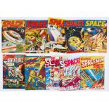 Space Travellers (D. Peters 1950s) 1, 2, 4, 5, 8, Space Adventures 52, Star Rocket 3, Spaceman 10