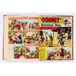 Comet (Jan-Jun 1957) 442-467. In bound volume. Starring Buffalo Bill, Jet-Ace Logan, The Lone
