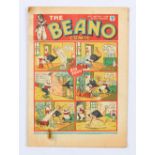 Beano Comic No 7 (1938). Bright cover colours with lower margin and top corner rust marks