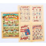 Magic Comic 2 (1939). With Magic No 1 & 2 Flyer 8 pg mini-comic. No 2 has rust marks and blemishes