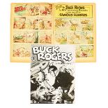 Buck Rogers #1 (1940). With replaced early photocopy monochrome cover (with blank inside covers) and