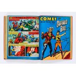 Comet (Jul-Dec 1954) 311-336. In bound volume. Starring Buffalo Bill, Claude Duval, Strongbow and