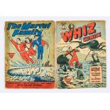 Marvel Family 50 (No 1) L. Miller (1946). With Whiz Comics 50 (No 1) L. Miller (1946). UK large