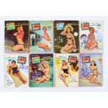 Larry Kent Detective booklets (1960s) Cleveland Publ. Sydney. Pin-up covers with text stories. 565-