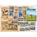 Soccer No 1 (1969) with 10 Football Flyers for Champ, Scoop, Scorcher, Score'n'Roar, Shoot and 5