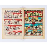 Beano Comic No 21 (1938). First Xmas Number. Bright covers, interior pages have some light