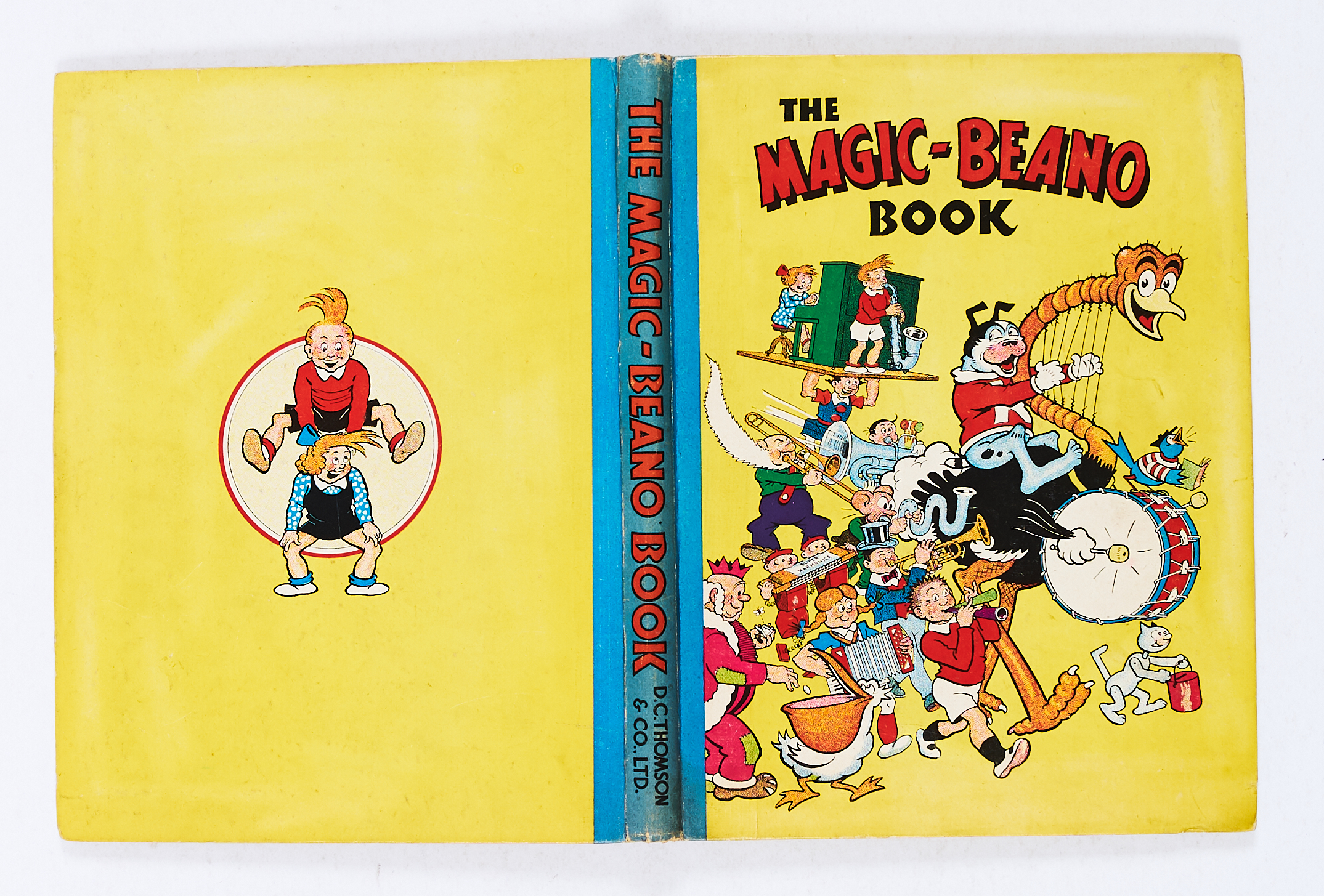 Magic-Beano Book (1948). Big Eggo's Marching Band. Bright boards and spine with minimal wear. No