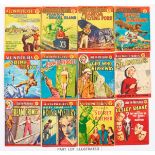 Super-Detective Library (1950s) 16, 24, 26, 27, 32, 45, 56, 62, 69, 76, 86, 92, 98, 102, 114, 118.