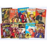 Western 6d Mix (1950s). Bill Boyd 54, 55, Bob Steele 50 (No 1), Cisco Kid 1, Daniel Boone 15,