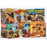 Hopalong Cassidy (1950s L. Miller) 71-80, all photo-covers with Bill Boyd Western 1, 2 and Gabby