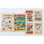 Beano Comic No 2 (1938). With Beano No 1 and No 2 Flyer 8 pg Mini Comic. Bright cover with some