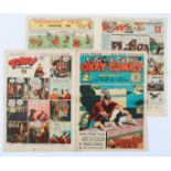 Okay Comics (1938 T.V. Boardman) No 1, Vol 2. UK reprints of Mutt & Jeff. Smokey Stover, Toonerville