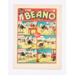 Beano No 9 (1938). Bright, fresh covers, cream pages. Only a handful of copies known to exist [vfn]