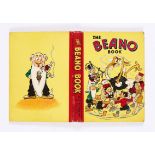 Beano Book (1942). Big Eggo in a spin! Bright boards and spine, with some red edge touch-in,