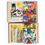Batman/80 pg Giants in two bound volumes (1964-71). 80 pg Giant 5, 12 [vg+], Batman 176 [vg+],